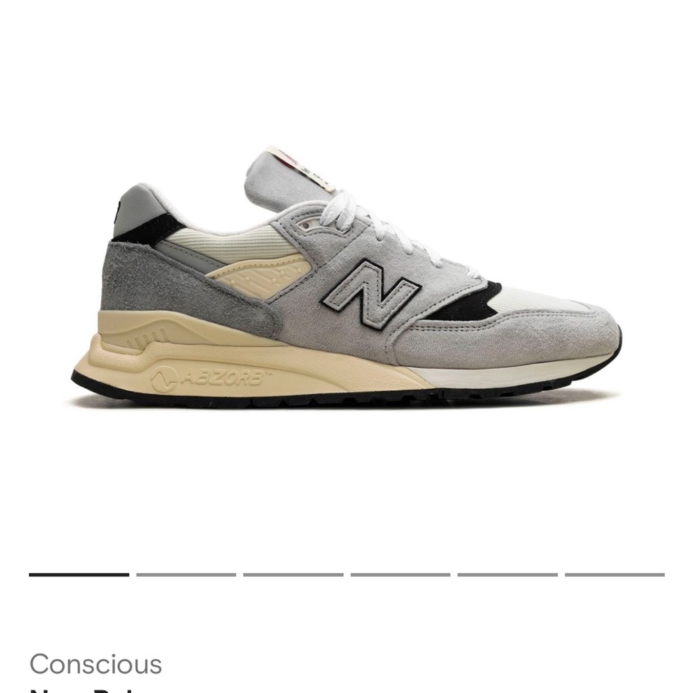 New Balance 998 Grey Sneakers